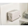 1 Gallon Compost Caddy with Adjustable Vent and Wide Opening for Easy Scraping