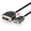 LINDY 5m DisplayPort to DVI-D Cable