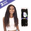 FreeTress Crochet Braids 3X Bona Loc 18" (3-PACK, 1)