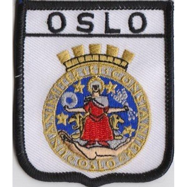 Oslo Norway Flag Embroidered Patch Badge
