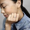 Pandora Timeless Women's Sterling Silver Elevated Heart Ring, Size 58, With Gift Box