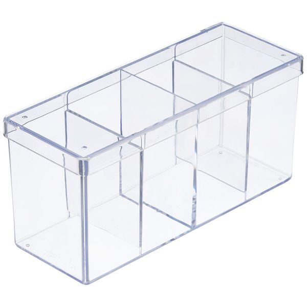 Ultra Pro 4-Compartment Card Box 150/240, Transparent (81163)