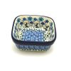 Polish Pottery Ramekin - Square - Georgia Blue