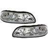 Halogen Headlight Set For 1997-2003 Chevrolet Malibu Left & Right w/Bulb(s) Pair