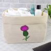 Large 'Thistle' Canvas Organiser/Storage Bag (OR00016625)