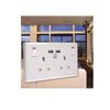 USB Double Wall Plug Socket UK 2 Gang 13A with 2 USB Charger Port Outlets White Socket Plate