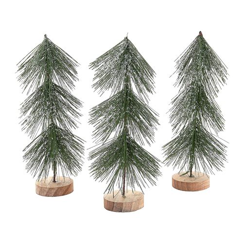 Fun Express 10" Tabletop Evergreen Trees (Set of 3)