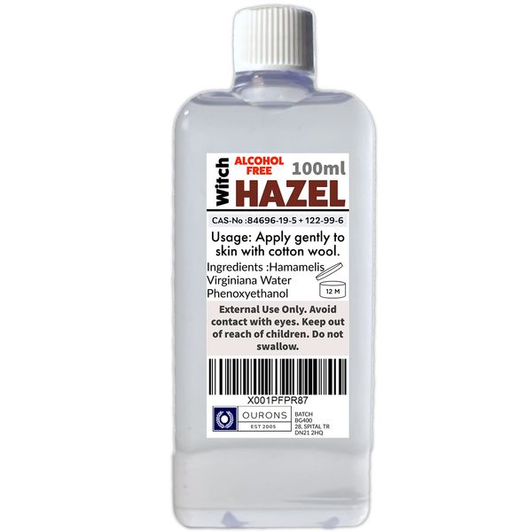 Amamelide senza alcool, 100 ml