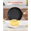 VEVOR 17 Piece Pots and Pans Set Granite Nonstick Kitchen Cookware Induction