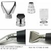 Dual-Speed Multi-Function, 2000w hot air Gun, 350℃ &600℃, Adjustable Temperature, 4 nozzles