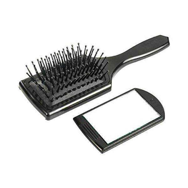 Comair 701095 Mini Paddle Brush Mit Herausnehmbarem Spiegel