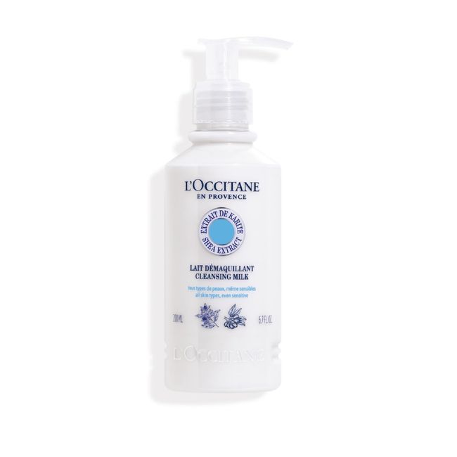 L'Occitane Sheer Pure Moisture Cleansing Milk, 7.8 fl oz (200 ml)