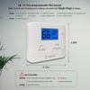 Non-Programmable Thermostat for Home Single-Stage Systems, 1 Heat/1 Cool, Easy DIY Install, Blue Backlight