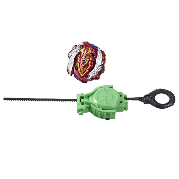 BEYBLADE Burst Turbo Slingshock Turbo Achilles A4 Starter Pack - Battling Top and Right/Left-Spin Launcher, Age 8+