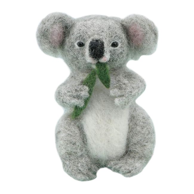 Hamanaka Wool Kit Felt Wool Heartwarming Animal Koala H441-570