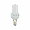 Status 5 W Small Edison Cap Low Energy T2 Mini Stick CFL Bulb - White