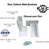 Drawer/Cabinet Slide Track/Socket/Brackets/Choose from Various Sizes/All Hardwar