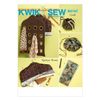 Kwik Sew Patterns K4147OSZ, Travel Accessories, Multicolor, One Size