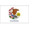 NEOPlex 3' x 5' USA State Flag - Illinois