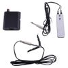 Mini Tattoo Power Supply Set,New Star Tattoo Mini Motor Black Tattoo Machine Power Supply with Tattoo Clip Cord and Stainless Steel Foot Pedal for Permanent Makeup Tattoo Supply Accessory