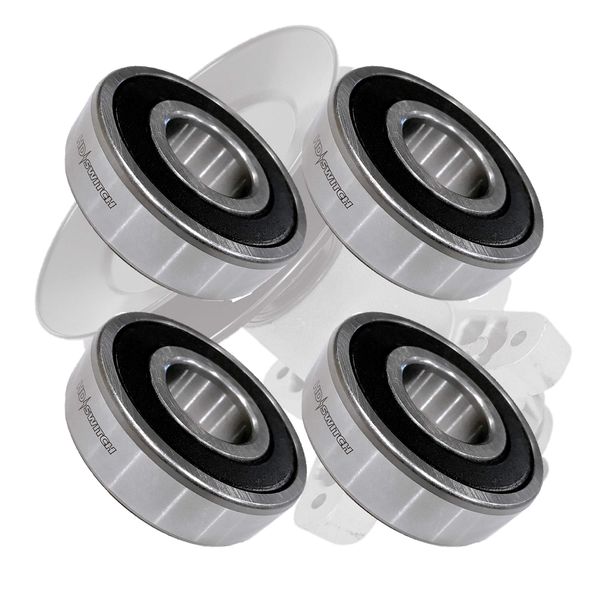 HD Switch (4 Pack) Spindle Bearings Replaces Cub Cadet LTX1042, LTX1045, LTX1046, LTX1046VT, Z-Force 46