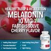 Bronson Melatonin 10Mg Fast Dissolve Cherry Flavored Tablets Vegetaria