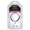 Infapower X011 Programmable 24 Hour Time Switch-White