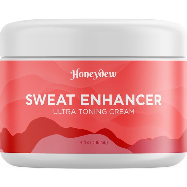 Hot Sweat Cream Workout Enhancer - Invigorating Hot Cream Workout Maximizer - Moisturizing Activated Sweat Enhancer Firming Cream - Fast Acting and Easy to Apply for Any Workout (4 Fl Oz)