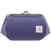 Watna Canvas Cosmetic Pouch, 4.5 Size, L Size, ultramarine