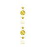 PD-Party 7023209 Hanging Decoration, Gold/White