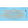 Tan Semi Stripe Graphic 1:64 Scale