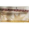 4pc Microfiber Printed Towels (absorbent)(16"x19") ACORNS & LEAVES, beige,BH