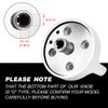 W10594481 Replacement Sliver Stove Range Kit Part for Whirlpool Control Knobs
