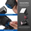 NEEWER Flash Diffuser Light Softbox 5"x 4" Foldable with Storage Pouch Compatible with Godox Yongnuo NEEWER Speedlite