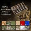2 PCS AliPlus Czech Flag Patches IR Infrared Reflective Patches Laser Cut Patch Tactical Morale Patch Hook and Loop(CP)