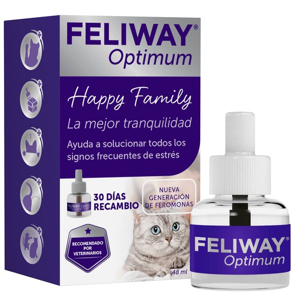 Feliway Optimum Replacement 48 ml, Standard, 1.25 picometer