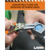 Lang Tools 1421 Quick Switch Internal/External Retaining Ring Pliers