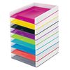 Leitz A4 Letter Tray, White/Metallic Pink, WOW Range, 53611023