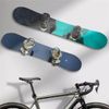 Skateboard Deck Horizontal Wall Mount Bracket Display Rack Hanger Holder 2*Hooks
