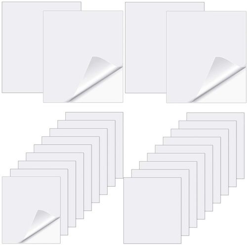 Zonon 20 Pieces TPU Inflatable Patch Repair Kit Self Adhesive Pool Patch Repair Patches Kit Air Mattresses Pool Patch Repair Tool for Inflatable Toys Swimming Pools Ring Inflatable Boats(Transparent)