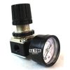 1/4" Mini Air Pressure Regulator w/Free Gauge Replacement