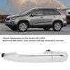 Rear Left Outside Door Handle Electroplated Replacement for Kia Sorento 2011‑2015 (Without Hole)