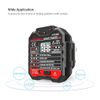 QUILLE Socket Tester Mains Outlet Tester with LCD Display Neutral Live Earth Wire Testing RCD Test - UK Plug