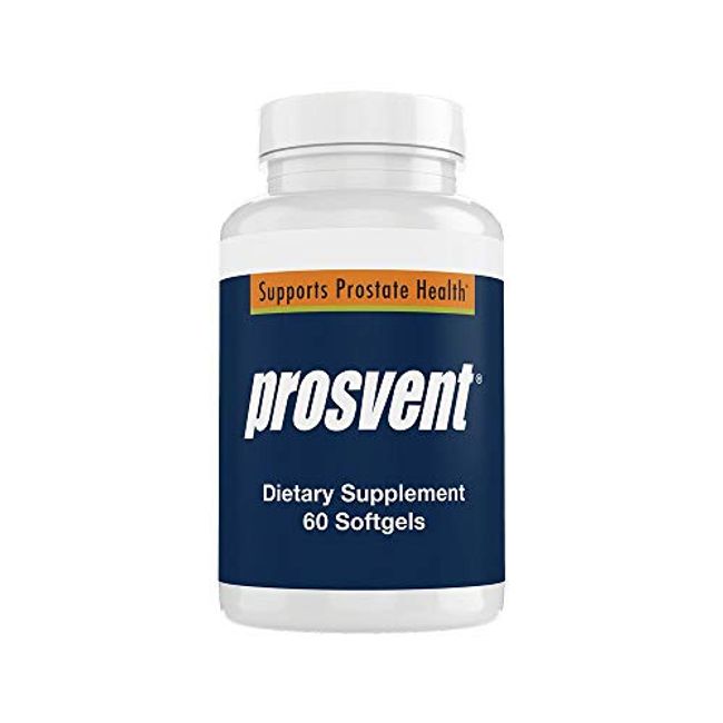 Prosvent Prostate Supplement for Men with Clinically Effective Beta Sitosterol, as Well as Saw Palmetto, Vitamin D & Zinc. Premium Prostate Support-Reduce Frequency & Urgency of Urination (60 Count)