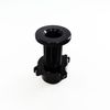 Fits 79-2004 Mustang Micro-Click Firewall Adjuster Black Phantom Series