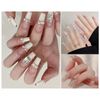 YFFSFDC Nail Parts (White Pearl+Butterfly)