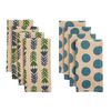 Mud Pie Blue Dot Cloth Napkins, 18" x 18"