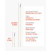 Manual Pole Saw Extendable Pole Tree Pruner 3.84-26.25 ft 65Mn Steel Blade