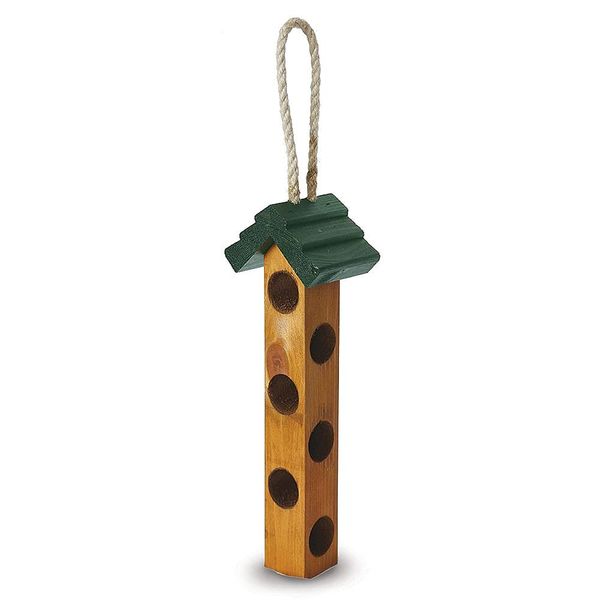 Tom Chambers Suet Log Wooden Feeder