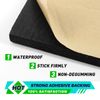4pcs 12"x8.2" Black Self Adhesive Rubber Padding Neoprene Sponge Rubber Padding